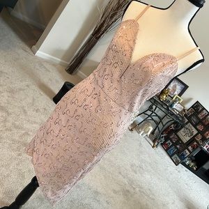 Light Pink dress. Fits super cute! Size Medium